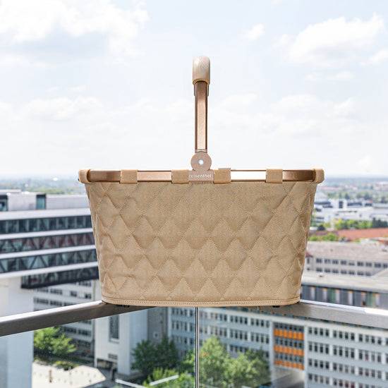 Reisenthel carrybag frame rhombus ginger (Einkaufskorb,hellbraun) Valentinstagsangebot