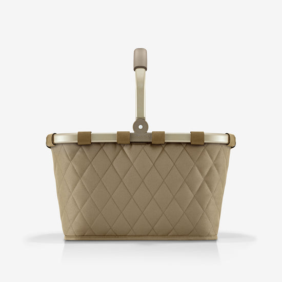 Reisenthel carrybag frame rhombus olive (Einkaufskorb,olive) Heißer Verkauf