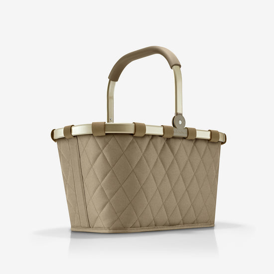 Reisenthel carrybag frame rhombus olive (Einkaufskorb,olive) Heißer Verkauf
