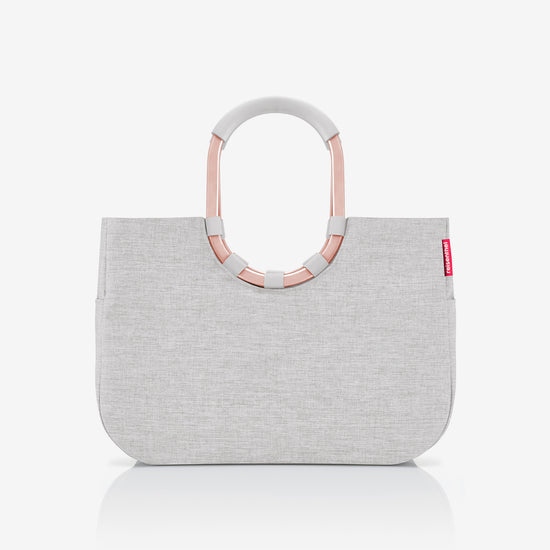 Reisenthel loopshopper L frame twist sky rose (Einkaufstasche,hellgrau) Online Outlet