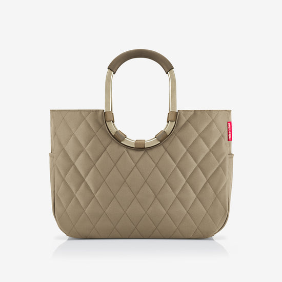 Reisenthel loopshopper L frame rhombus olive (Einkaufstasche,olive) Exklusive Angebote