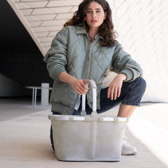 Reisenthel carrybag herringbone sand (Einkaufskorb,hellbraun) Neuheiten