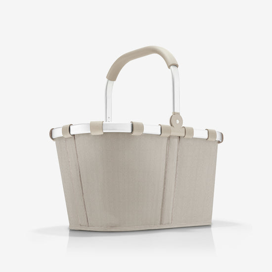 Reisenthel carrybag herringbone sand (Einkaufskorb,hellbraun) Neuheiten