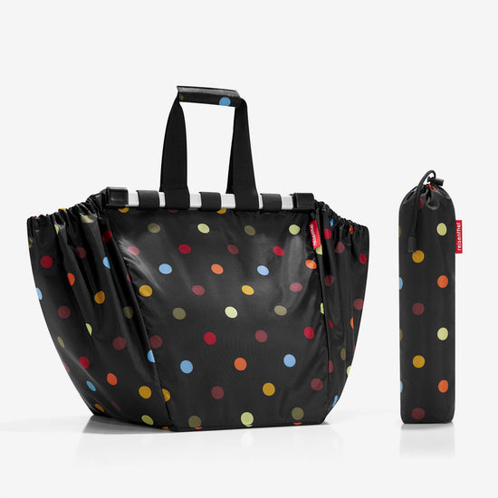 Reisenthel easyshoppingbag dots (Einkaufswagentasche,schwarz) Wochenangebot