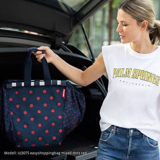 Reisenthel easyshoppingbag dots (Einkaufswagentasche,schwarz) Wochenangebot