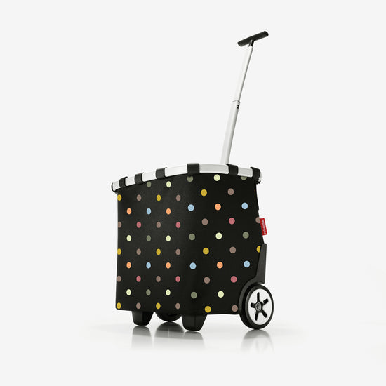 Reisenthel carrycruiser dots (Einkaufstrolley,schwarz)