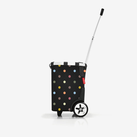 Reisenthel carrycruiser dots (Einkaufstrolley,schwarz) Sonderangebot der Fabrik