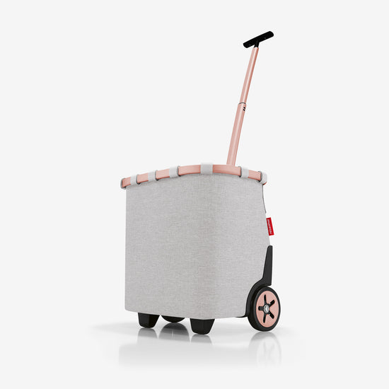 Reisenthel carrycruiser frame twist sky rose (Einkaufstrolley,hellgrau) Begrenzt auf 3 Tage