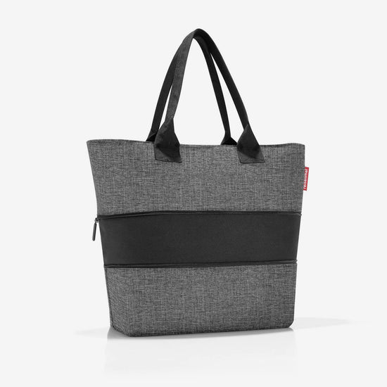 Reisenthel shopper e1 twist silver (Damentasche,grau) Fabrikverkauf