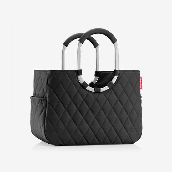 Reisenthel loopshopper L rhombus black (Einkaufstasche,schwarz) Kostenloser Versand