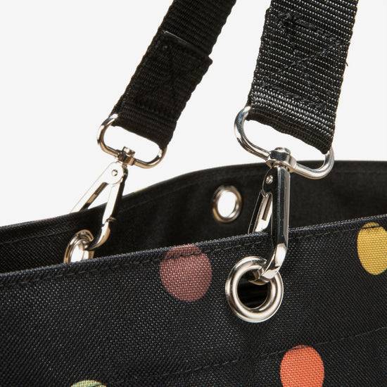 Reisenthel shopper XL dots (Strandtasche,schwarz) Limitierter Zeitrabatt