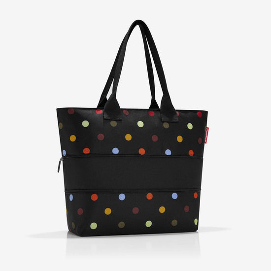 Reisenthel shopper e1 dots (Damentasche,schwarz) Rabatt