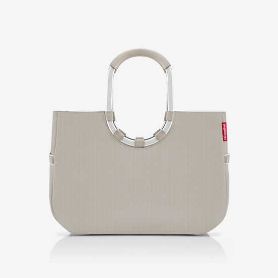 Reisenthel loopshopper L herringbone sand (Einkaufstasche,hellbraun) Günstig kaufen