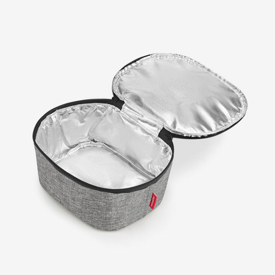 Reisenthel coolerbag S pocket twist silver (Kühltasche,grau) Fabrikladen