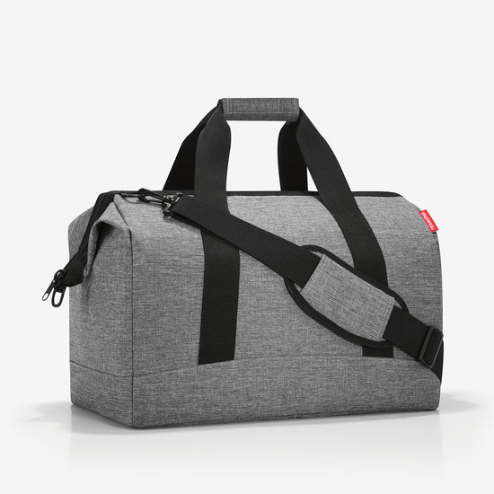 Reisenthel allrounder L twist silver (Große Reisetasche - 30 Liter Platz,grau) im Angebot