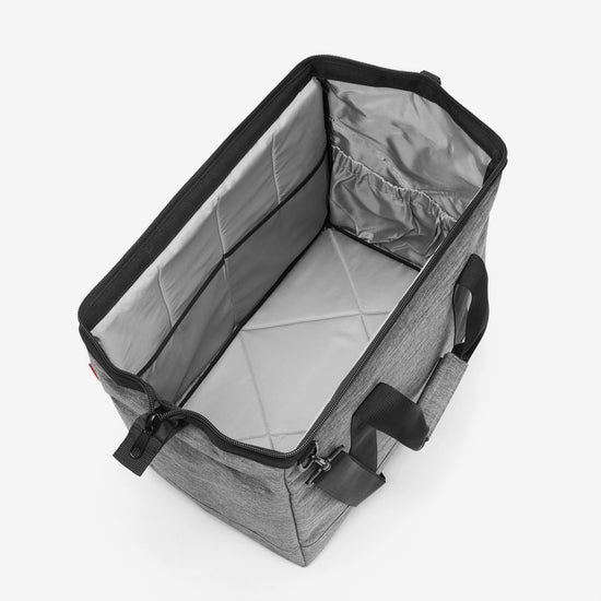 Reisenthel allrounder L twist silver (Große Reisetasche - 30 Liter Platz,grau) im Angebot