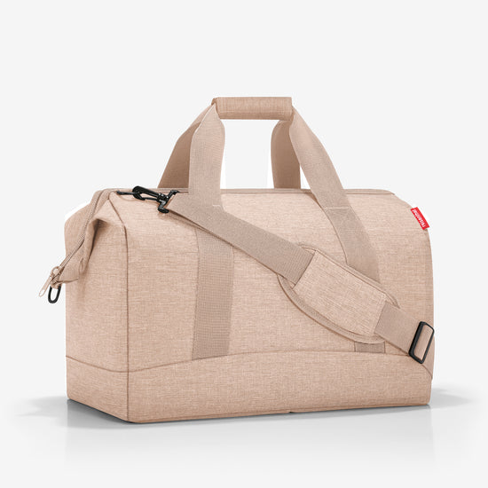 Reisenthel allrounder L twist coffee (Große Reisetasche - 30 Liter Platz,creme) Schlussverkauf