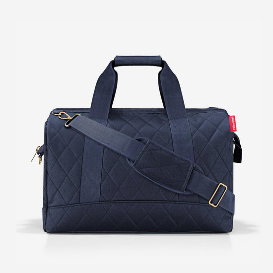 Reisenthel allrounder L rhombus midnight gold (Große Reisetasche - 30 Liter Platz,dunkelblau) Günstiger Verkauf