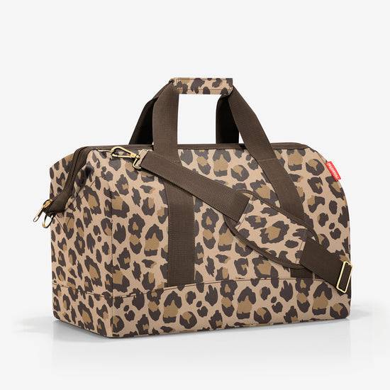 Reisenthel allrounder L leo macchiato (Große Reisetasche - 30 Liter Platz,dunkelbraun) Fabrikpreis