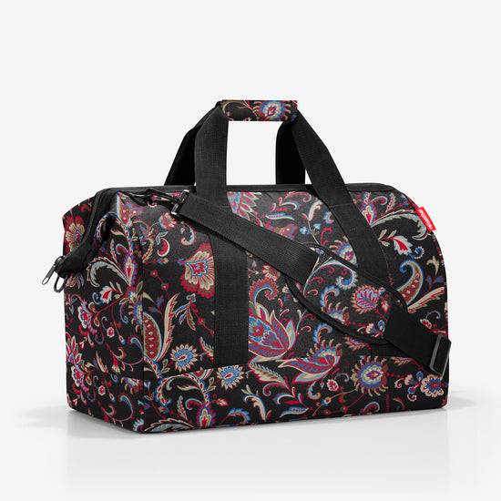 Reisenthel allrounder L paisley black (Große Reisetasche - 30 Liter Platz,schwarz) Großer Ausverkauf