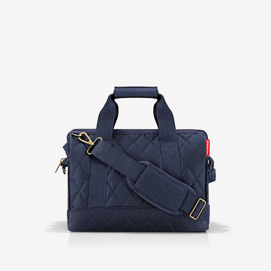 Reisenthel allrounder M rhombus midnight gold (Perfekt als Handgepäck - 18 Liter Platz,dunkelblau) Osterangebot
