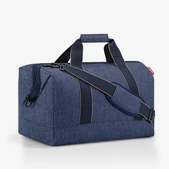Reisenthel allrounder L herringbone dark blue (Große Reisetasche - 30 Liter Platz,dunkelblau) Lagerräumung