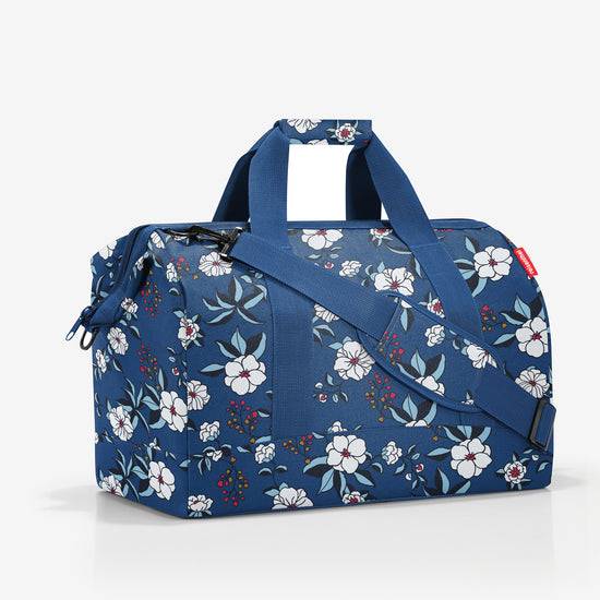 Reisenthel allrounder L garden blue (Große Reisetasche - 30 Liter Platz,blau)