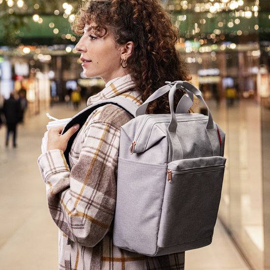 Reisenthel allrounder R twist sky rose (Rucksack,hellgrau) Große Rabatte