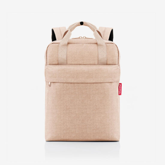 Reisenthel allday backpack M twist coffee (Rucksack,creme)