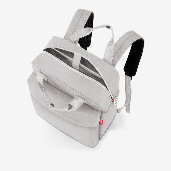 Reisenthel allday backpack M twist sky rose (Rucksack,hellgrau) VIP-Rabatte