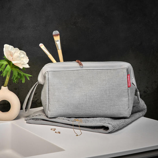 Reisenthel travelcosmetic twist sky rose (Kulturbeutel,hellgrau) Fabrik Onlineshop