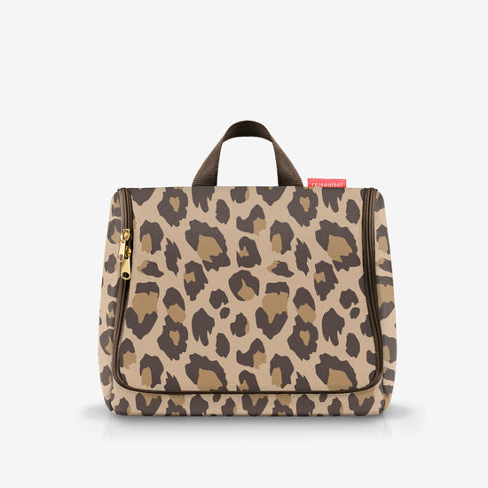 Reisenthel toiletbag XL leo macchiato (Kulturbeutel,dunkelbraun) Flash Sale