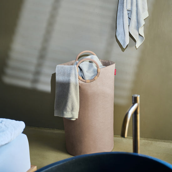 Reisenthel loophome L frame twist coffee (Wäschesammler,creme) Schlussverkauf