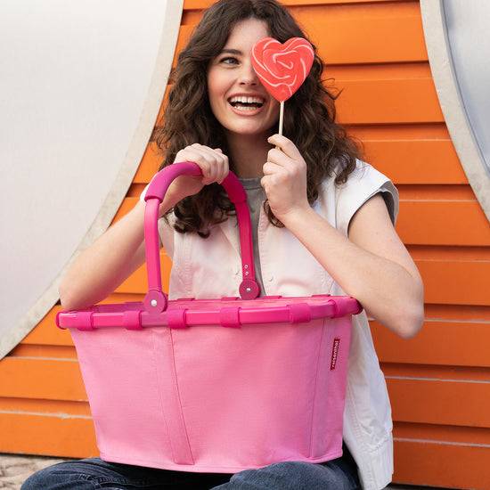 Reisenthel carrybag frame twist pink (Einkaufskorb,pink) Zeitbegrenzte Promotion