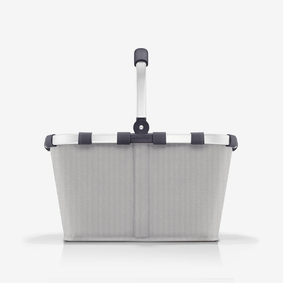 Reisenthel carrybag herringbone grey (Einkaufskorb,grau) Nur für heute