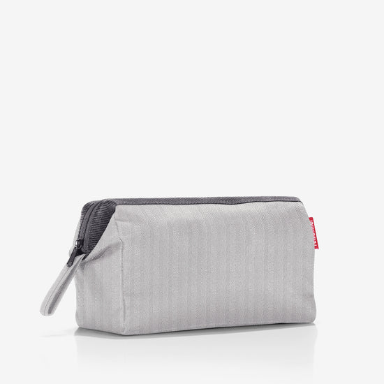 Reisenthel travelcosmetic herringbone grey (Kulturbeutel,grau) Black Friday Preise
