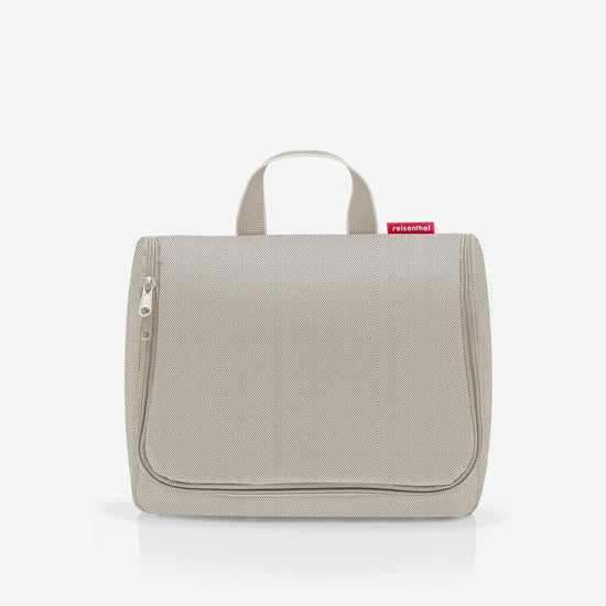 Reisenthel toiletbag XL herringbone sand (Kulturbeutel,hellbraun) Günstiger Verkauf