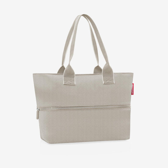 Reisenthel shopper e1 herringbone sand (Damentasche,hellbraun) Kostenloser Versand
