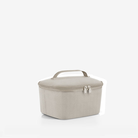 Reisenthel coolerbag S pocket herringbone sand (Kühltasche,hellbraun) Rabatt