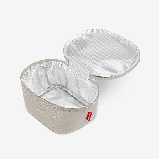 Reisenthel coolerbag S pocket herringbone sand (Kühltasche,hellbraun) Rabatt