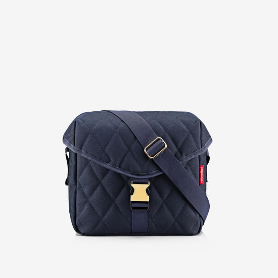 Reisenthel saddle bag M rhombus midnight gold (Damentasche,dunkelblau) Osterangebot