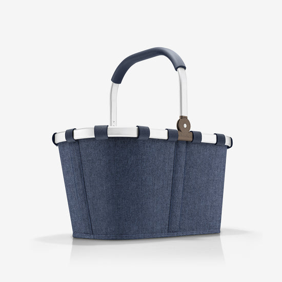Reisenthel carrybag herringbone dark blue (Einkaufskorb,dunkelblau) Vatertagsangebot