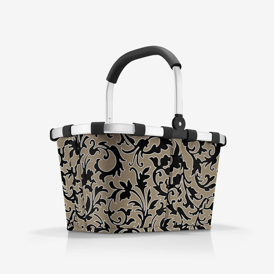 Reisenthel carrybag baroque marble (Einkaufskorb,schwarz) Lagerräumung