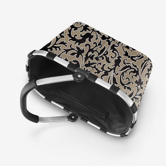 Reisenthel carrybag baroque marble (Einkaufskorb,schwarz) Lagerräumung