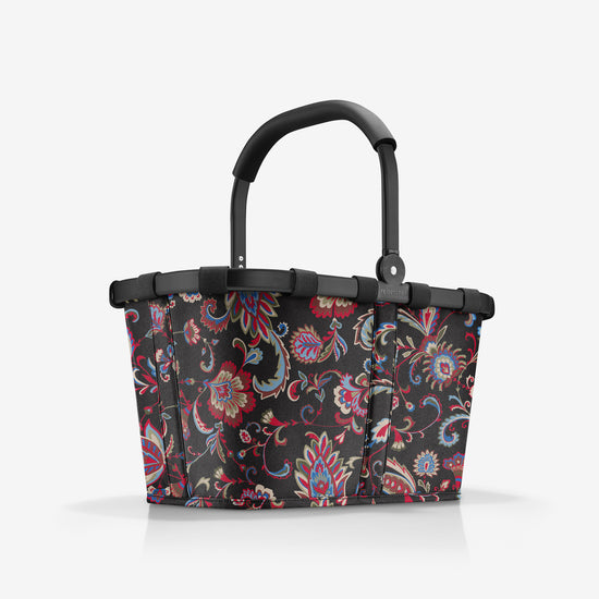 Reisenthel carrybag frame paisley black (Einkaufskorb,schwarz) Heißer Verkauf