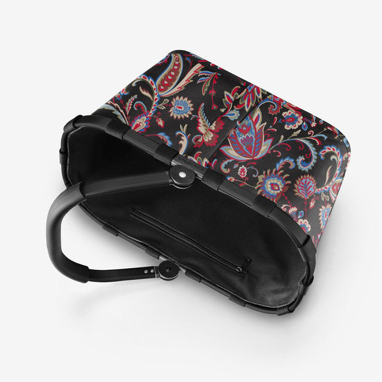 Reisenthel carrybag frame paisley black (Einkaufskorb,schwarz) Heißer Verkauf