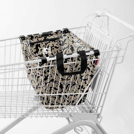 Reisenthel easyshoppingbag baroque marble (Einkaufswagentasche,schwarz) Exklusive Angebote
