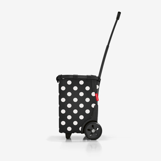 Reisenthel carrycruiser frame dots white (Einkaufstrolley,schwarz) Bis zu 65% Rabatt