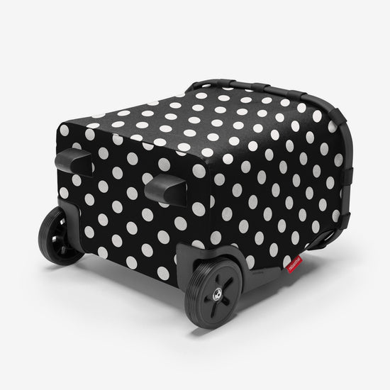 Reisenthel carrycruiser frame dots white (Einkaufstrolley,schwarz) Bis zu 65% Rabatt