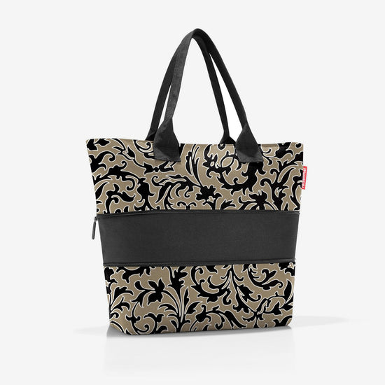 Reisenthel shopper e1 baroque marble (Damentasche,schwarz) Bis zu 55% Rabatt